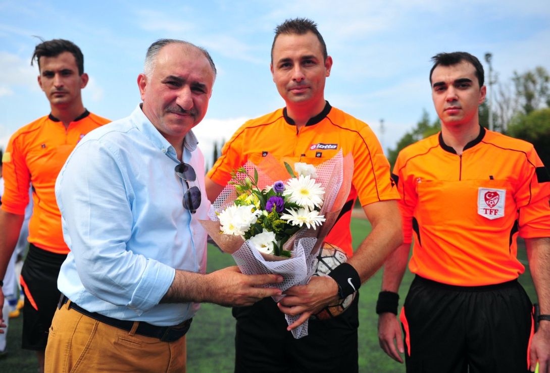 BAŞKAN ÇAĞLAYAN FUTBOL SEZON AÇILIŞINI YAPTI 