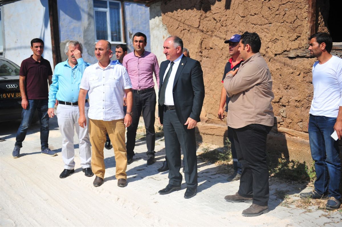 YENİ SÖLÖZ'DE PARKE ÇALIŞMALARI SON AŞAMAYA GELDİ 