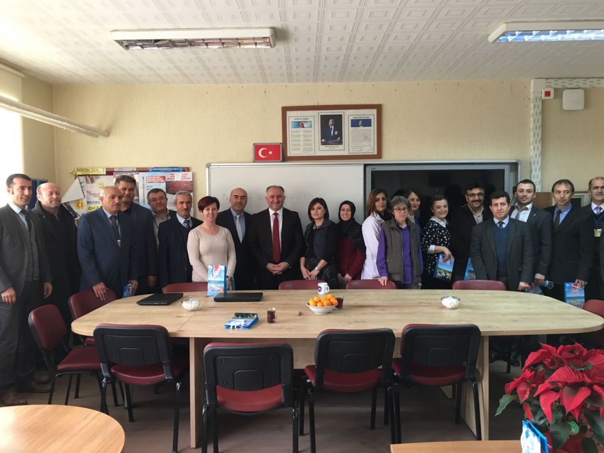 BAŞKAN ÇAĞLAYAN'DAN ÖĞRETMENLER GÜNÜ ZİYARETİ 