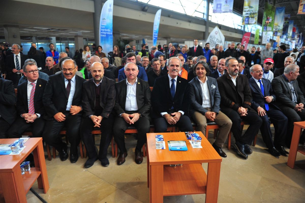 BAŞKAN ÇAĞLAYAN DOĞA SPORLARI VE DOĞA TURİZMİ GÜNLERİ AÇILIŞINA KATILDI 