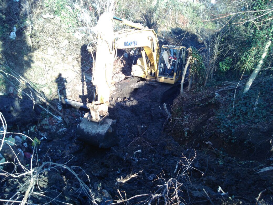 ÜREĞİL'DE DERE ISLAH ÇALIŞMALARI BAŞLATILDI 