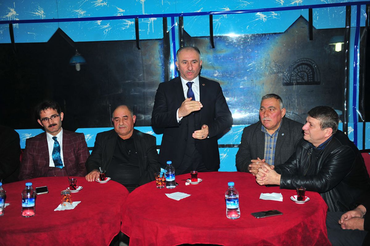 BAŞKAN ÇAĞLAYAN ERZURUMLULAR DERNEĞİ'Nİ ZİYARET ETTİ 