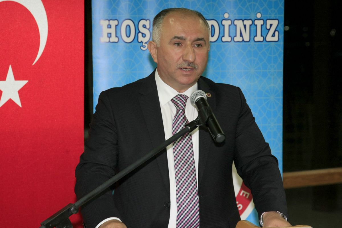 BAŞKAN ÇAĞLAYAN TERÖRÜ LANETLEDİ 