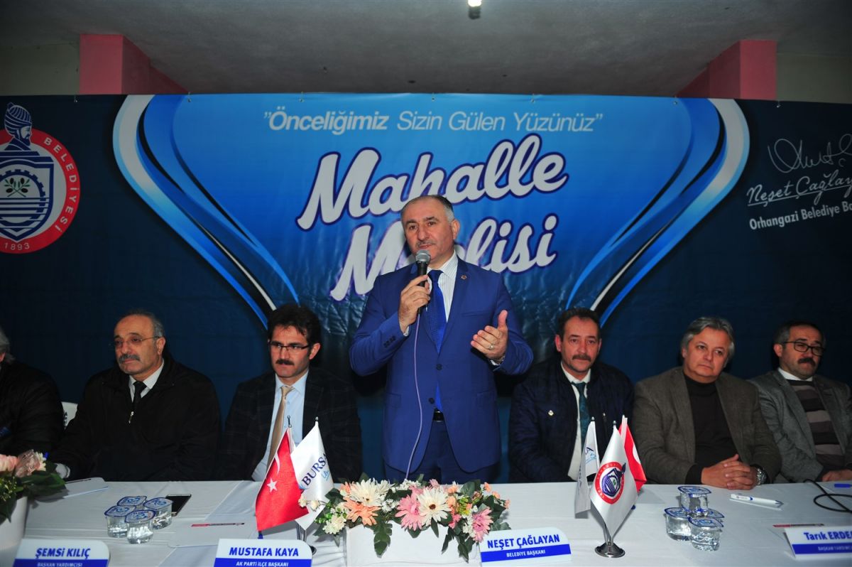 BAŞKAN ÇAĞLAYAN MAHALLE MECLİSİNDE KERAMETLİLERİ DİNLEDİ 