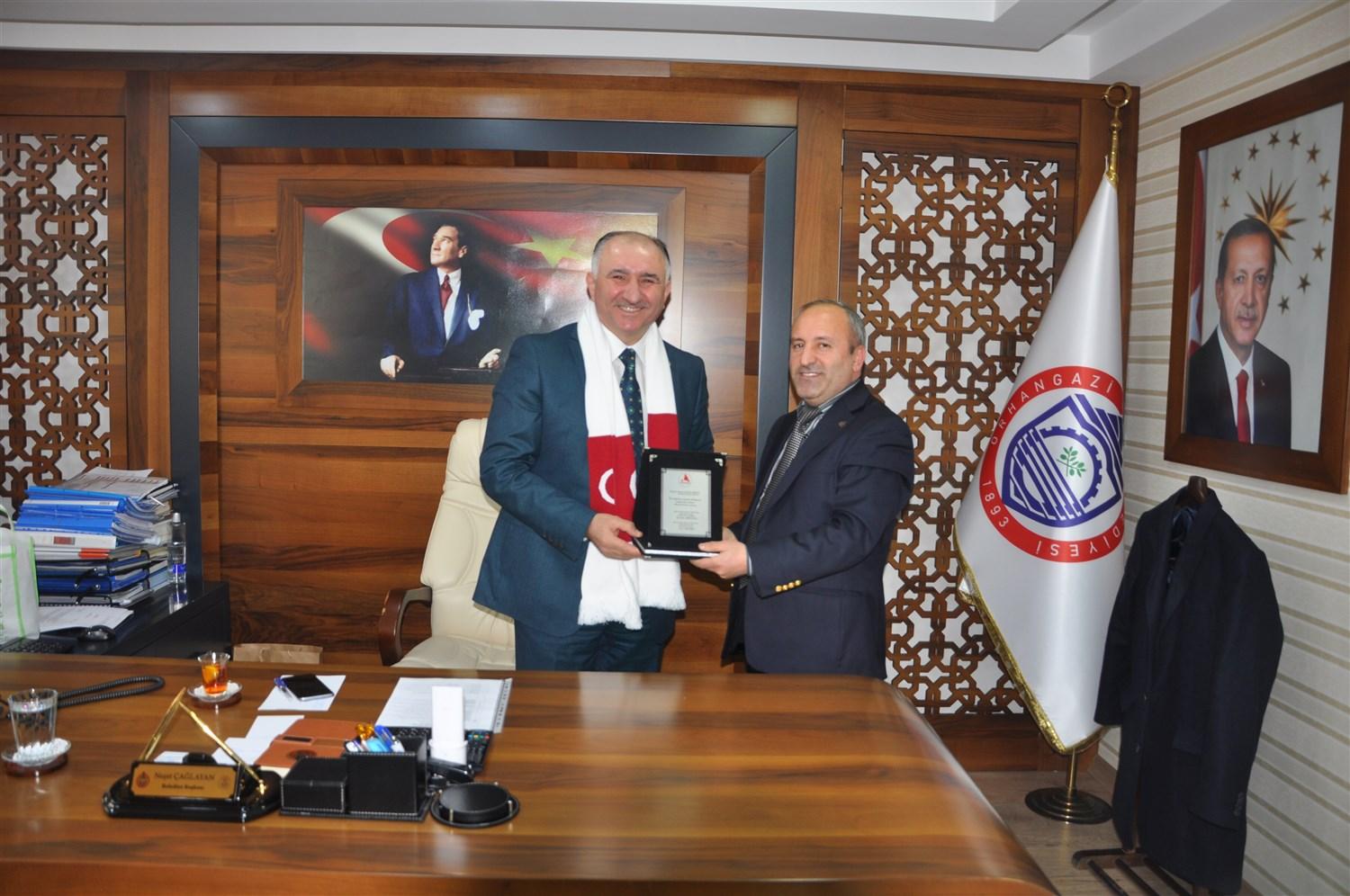 ASEF'TEN ÇAĞLAYAN'A TEŞEKKÜR ZİYARETİ 