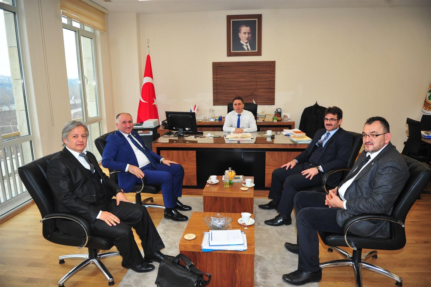 BAŞKAN ÇAĞLAYAN ORMAN GENEL MÜDÜRLÜĞÜ’NDE 