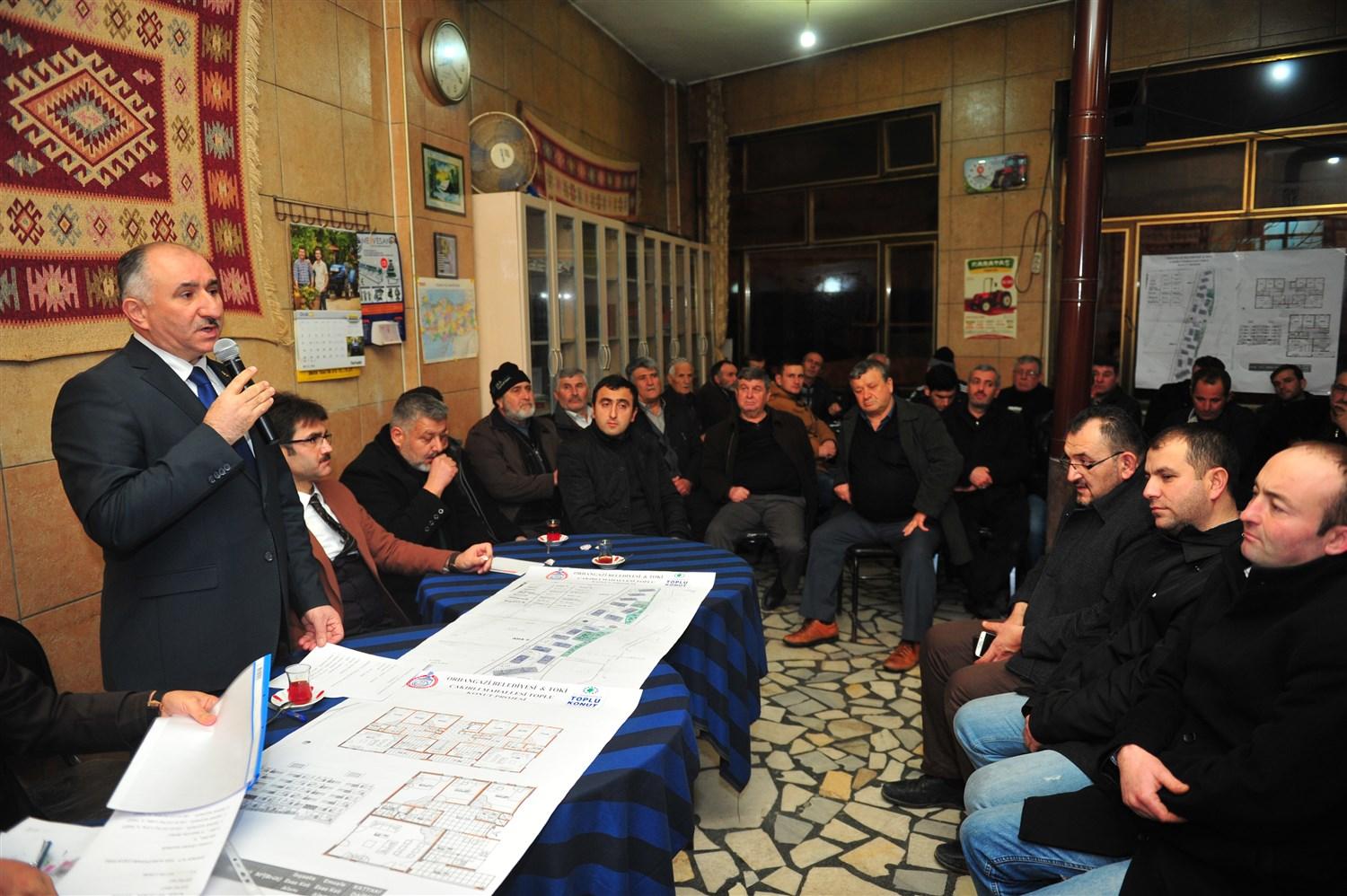 ÇAKIRLI HALKINA TOKİ MÜJDESİ VE DETAYLARINI BAŞKAN ÇAĞLAYAN ANLATTI 