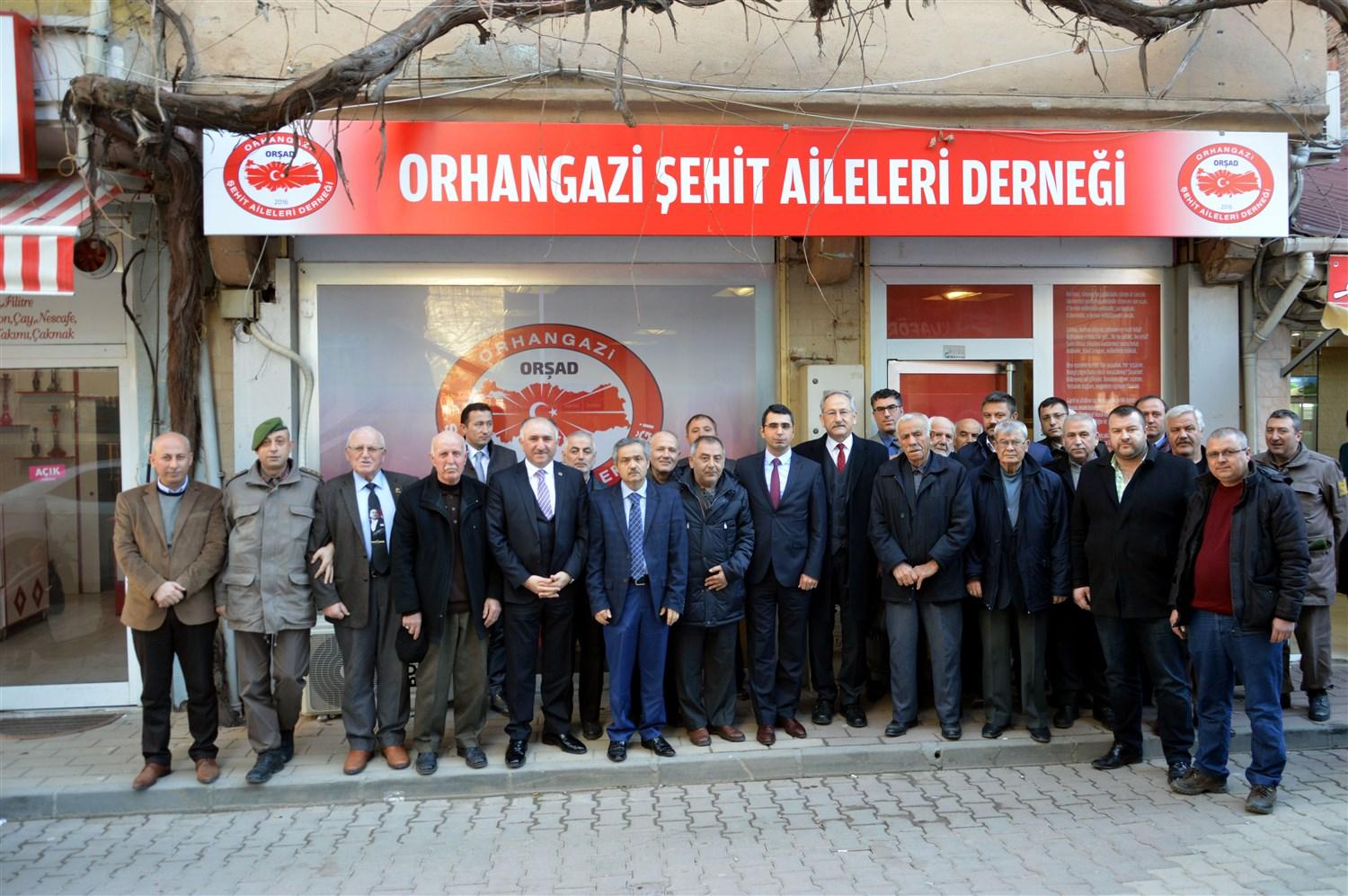 ŞEHİT AİLELERİ DERNEĞİ'NİN YENİ LOKALİ HİZMETE GİRDİ 