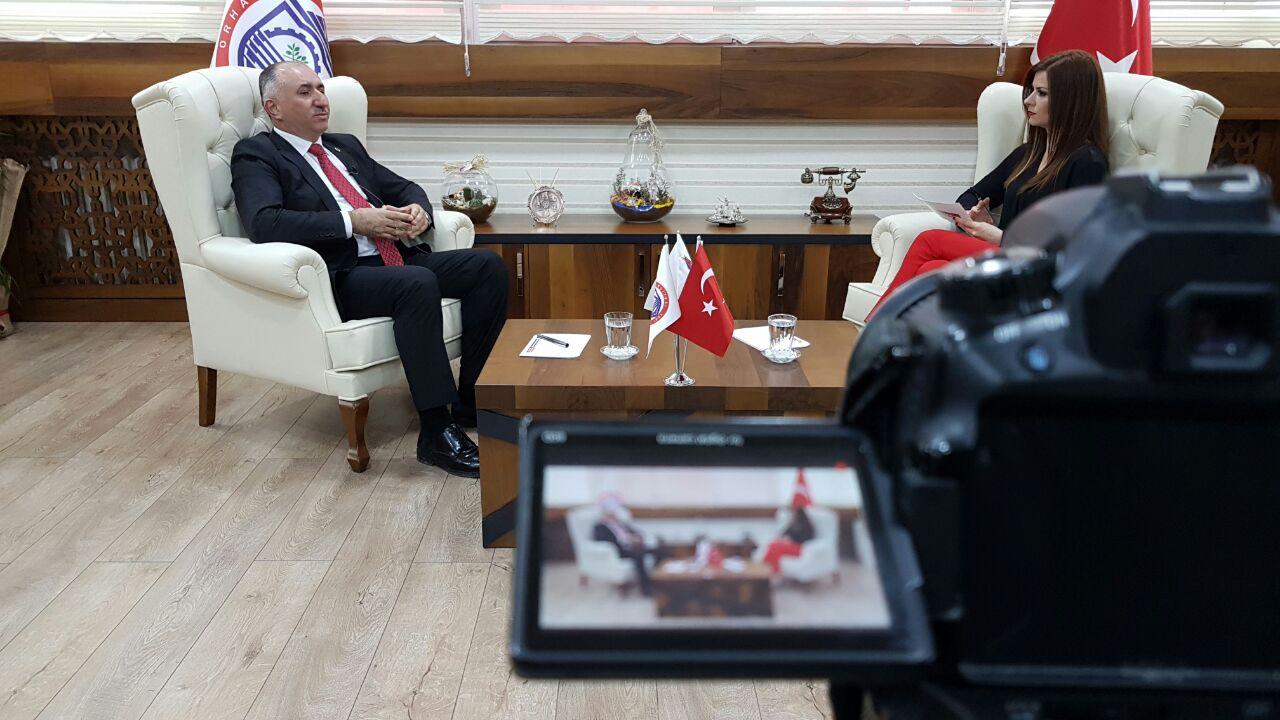 BAŞKAN ÇAĞLAYAN OLAY TV GÜNCEL PROGRAMININ KONUĞU OLDU 