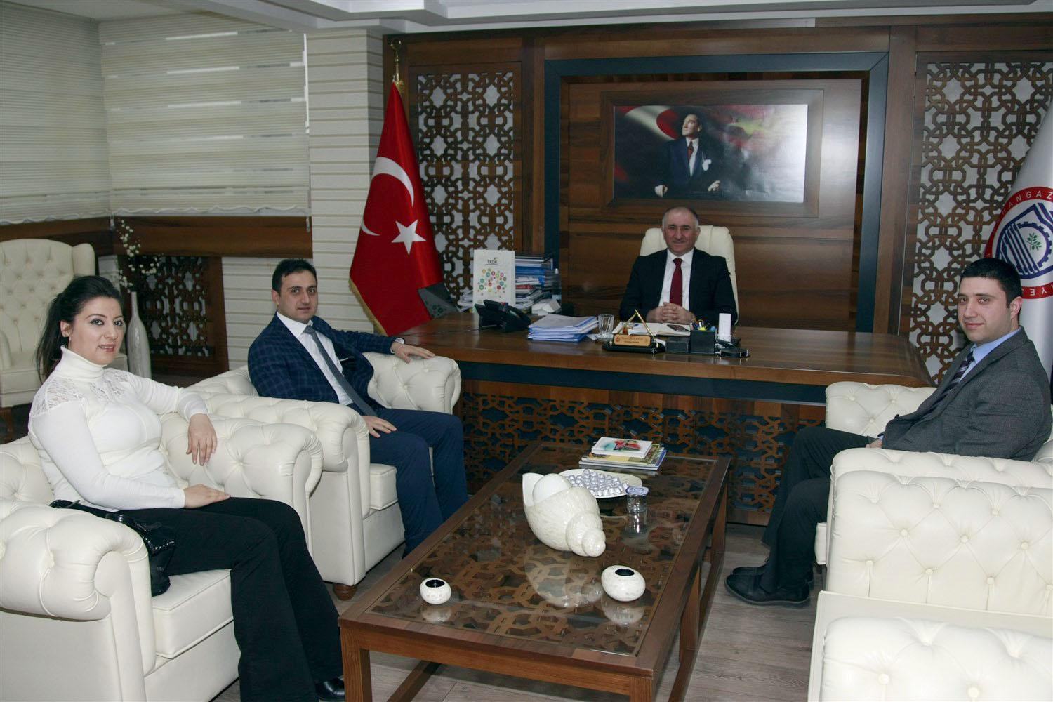 TARIM VE KIRSAL KALKINMAYI DESTEKLEME KURUMU'DAN ÇAĞLAYAN'A ZİYARET 