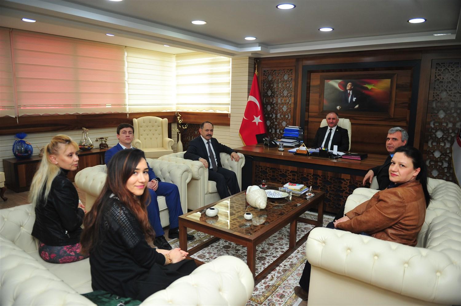 ÇAĞLAYAN'A VERGİ HAFTASI ZİYARETİ 