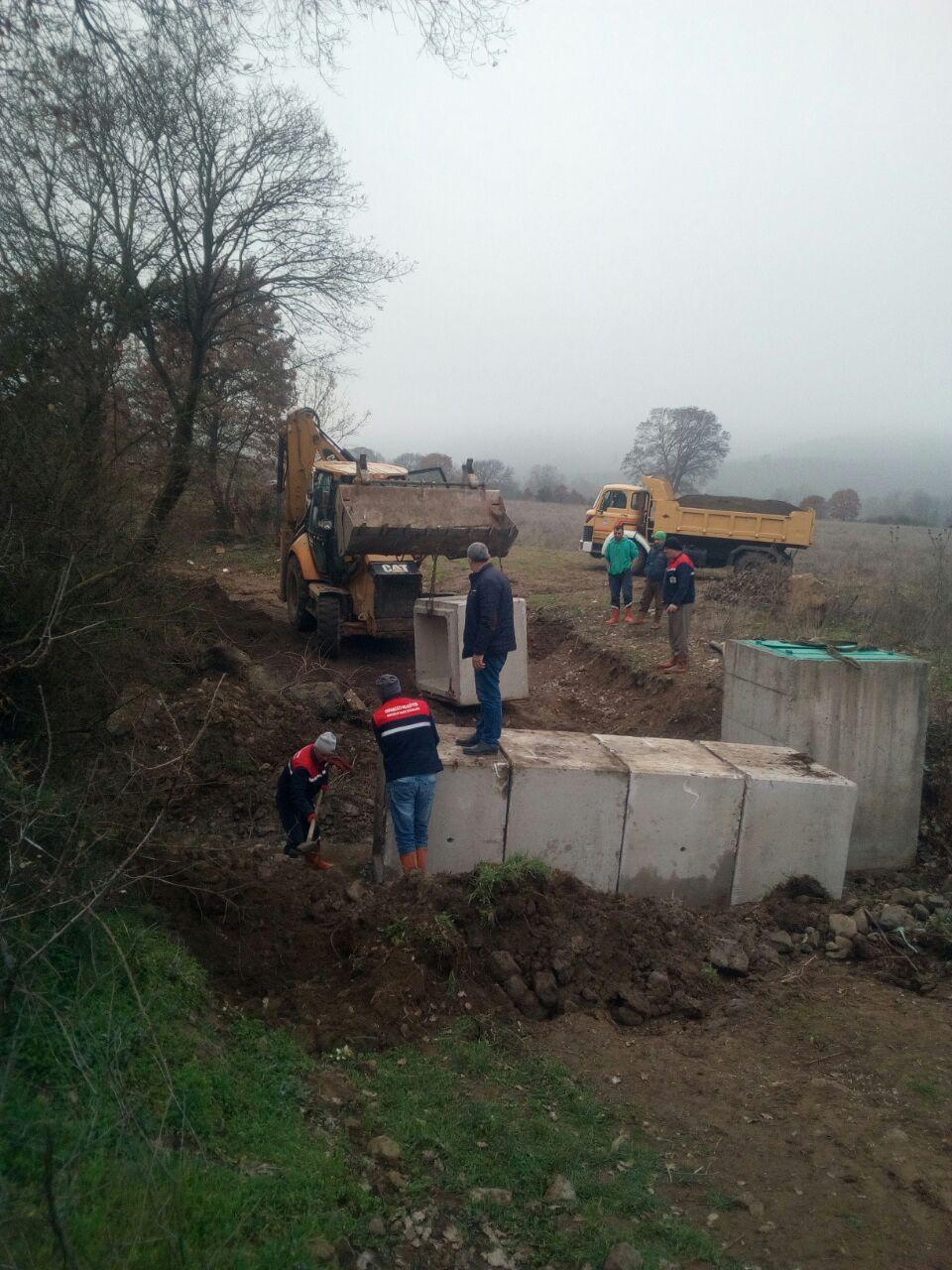 KARSAK MAHALLESİNDE MENFEZ VE TANKER DOLUM İSTASYONU TAMAMLANDI 