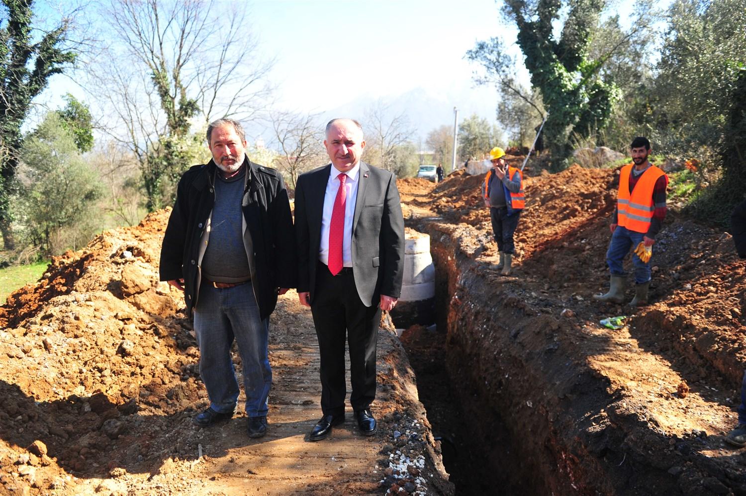 GEDELEK'İN KADERİ YENİ ALT YAPI İLE DEĞİŞECEK 