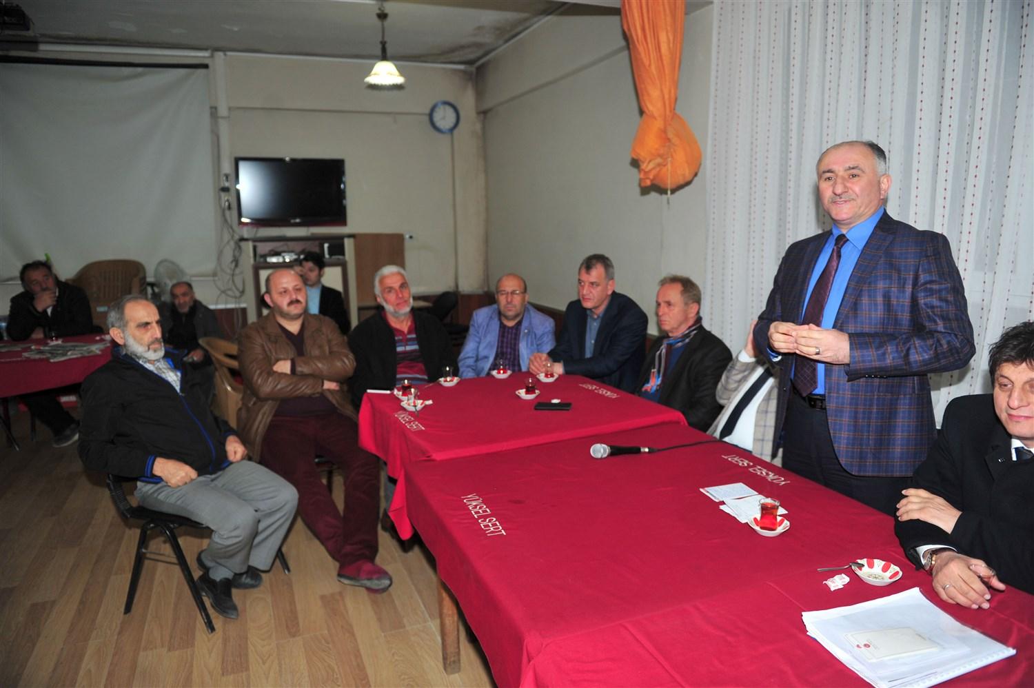 BAŞKAN ÇAĞLAYAN ÖRNEKKÖY MAHALLESİ SAKİNLERİ İLE BULUŞTU 