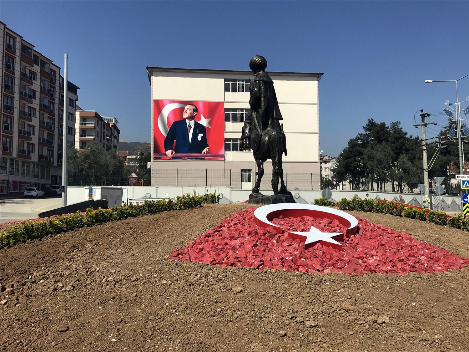 YENİ KAVŞAĞIN MUHTEŞEM GÖRÜNTÜSÜ ORTAYA ÇIKIYOR 