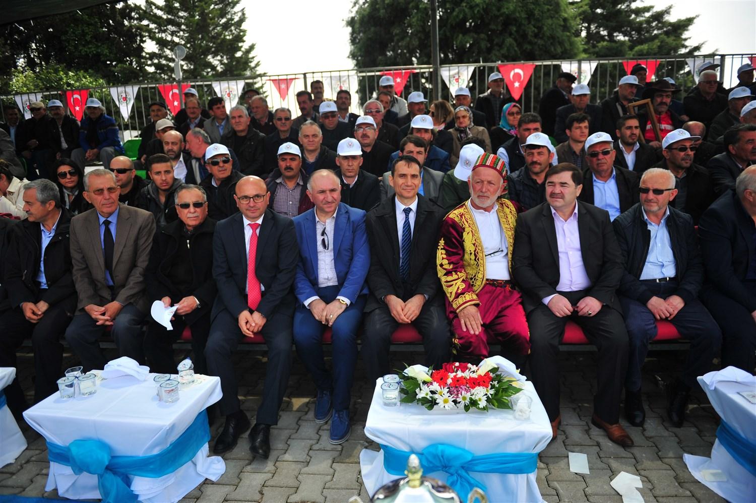 BAŞKAN ÇAĞLAYAN ALTINOVA HERSEK YAĞLI GÜREŞ FESTİVALİNE KATILDI 