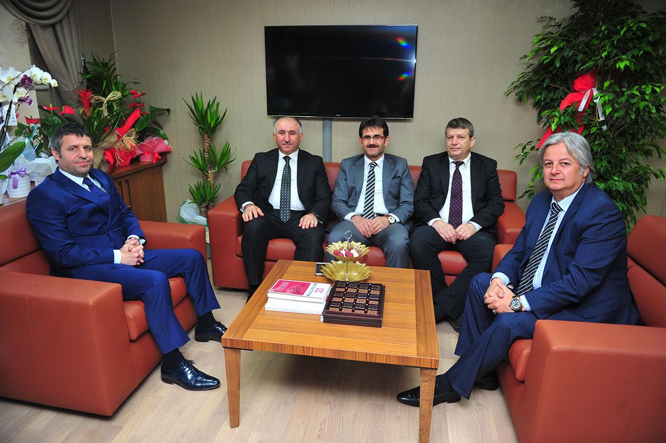 BAŞKAN ÇAĞLAYAN'DAN AYDIN KESKİN'E ZİYARET 