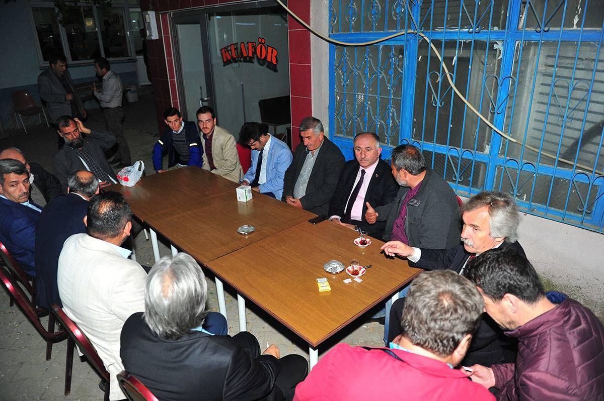 BAŞKAN ÇAĞLAYAN GEDELEK'TE BERAT KANDİLİ PROGRAMINA KATILDI 