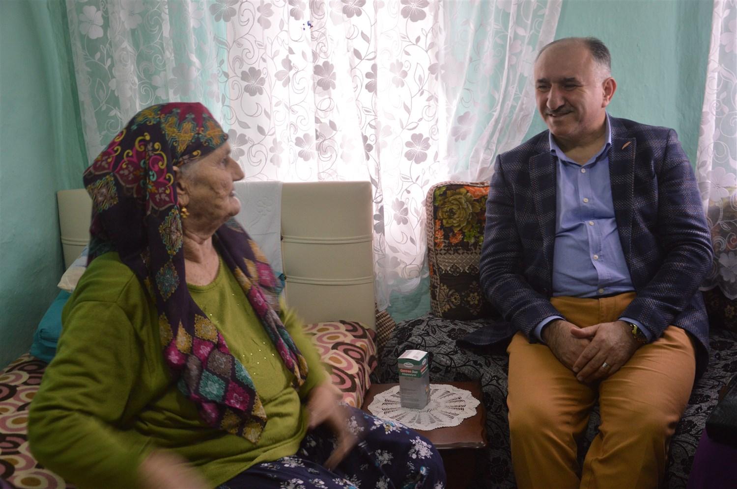 BAŞKAN ÇAĞLAYAN RAMAZAN ZİYARETLERİNİ SÜRDÜRÜYOR 