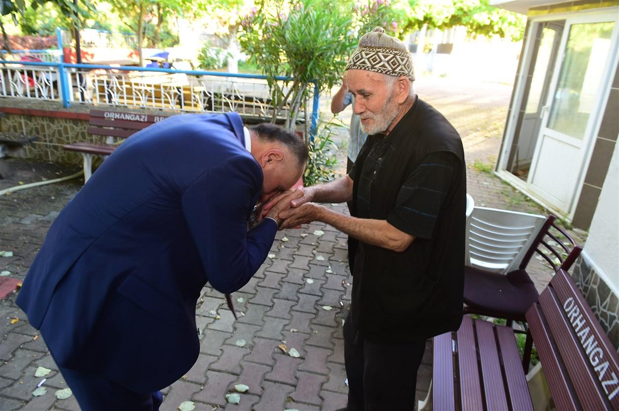 DIŞ MAHALLELERİMİZDE BAYRAM ZİYARETLERİ 