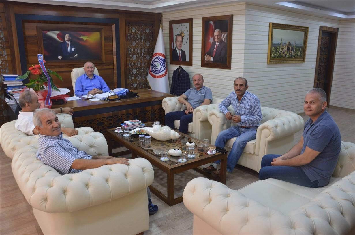 BAŞKAN ÇAĞLAYAN GENÇLERBİRLİĞİ'NİN YENİ YÖNETİMİNİ AĞIRLADI 