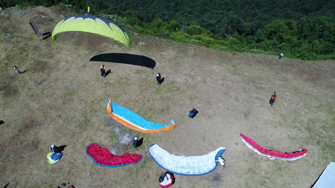 YAMAÇ PARAŞÜTÜ HEYECANI BAŞLADI 