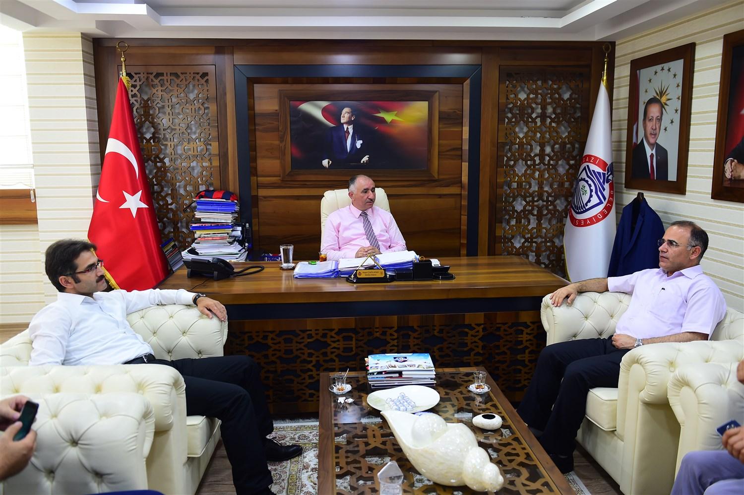 BASIN YAYIN ENFORMASYON İL MÜDÜRÜ ÇAĞLAYAN’I ZİYARET ETTİ 