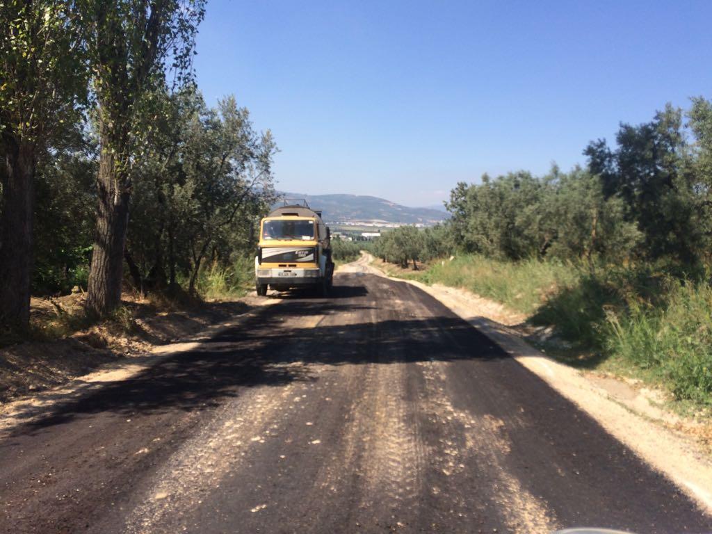 GEDELEK-GEMİÇ BAĞLANTI YOLU ASFALTLANDI 