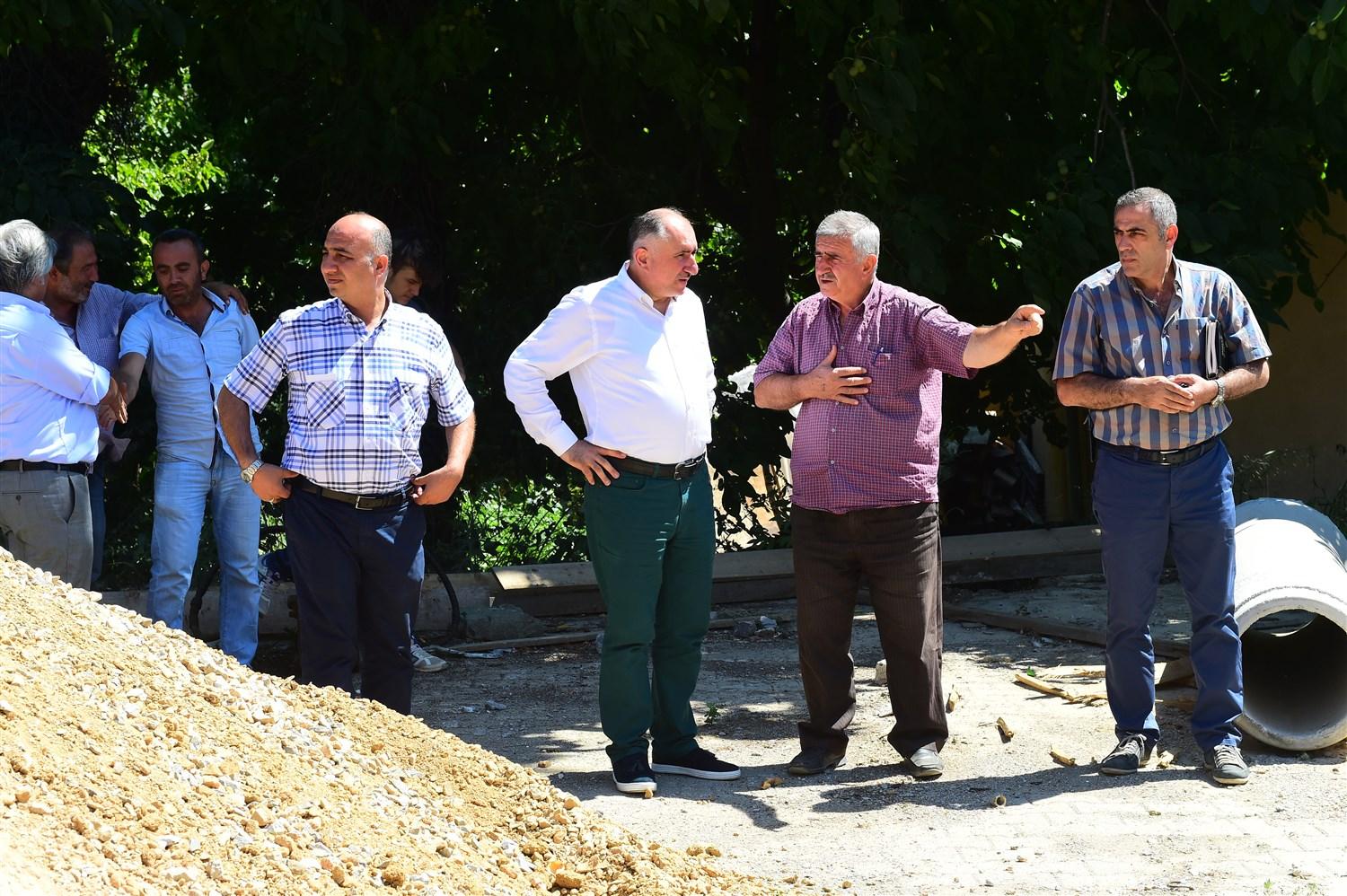 GEDELEK'TE ALT YAPI ÇALIŞMALARI TAMAMLANMA AŞAMASINA GELDİ 