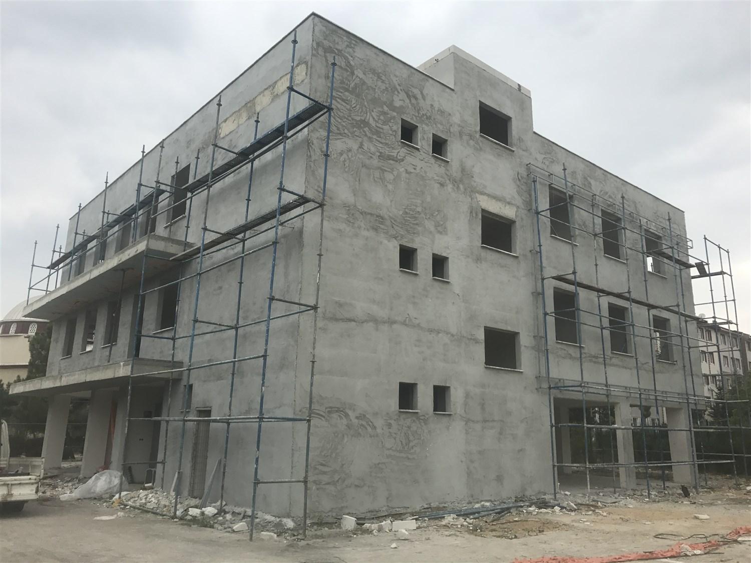 BALGÖÇ SOSYAL TESİSLERİ VE TİCARET MERKEZİ İNŞAATINDA SONA GELİNDİ 