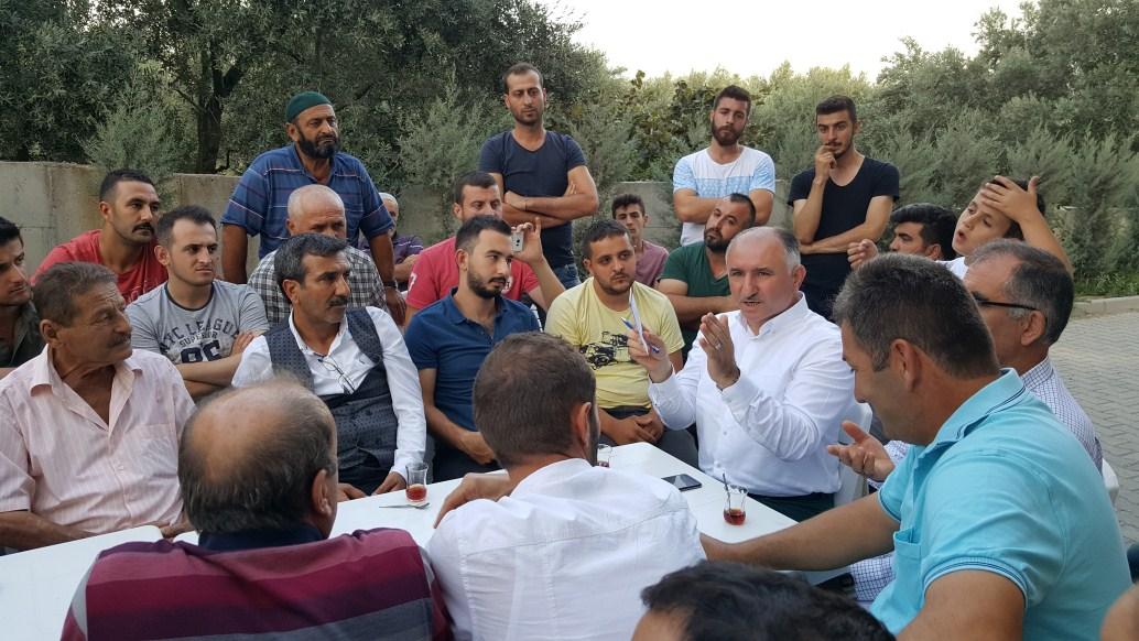 BAŞKAN FATİH MAHALLESİ’NDEYDİ 