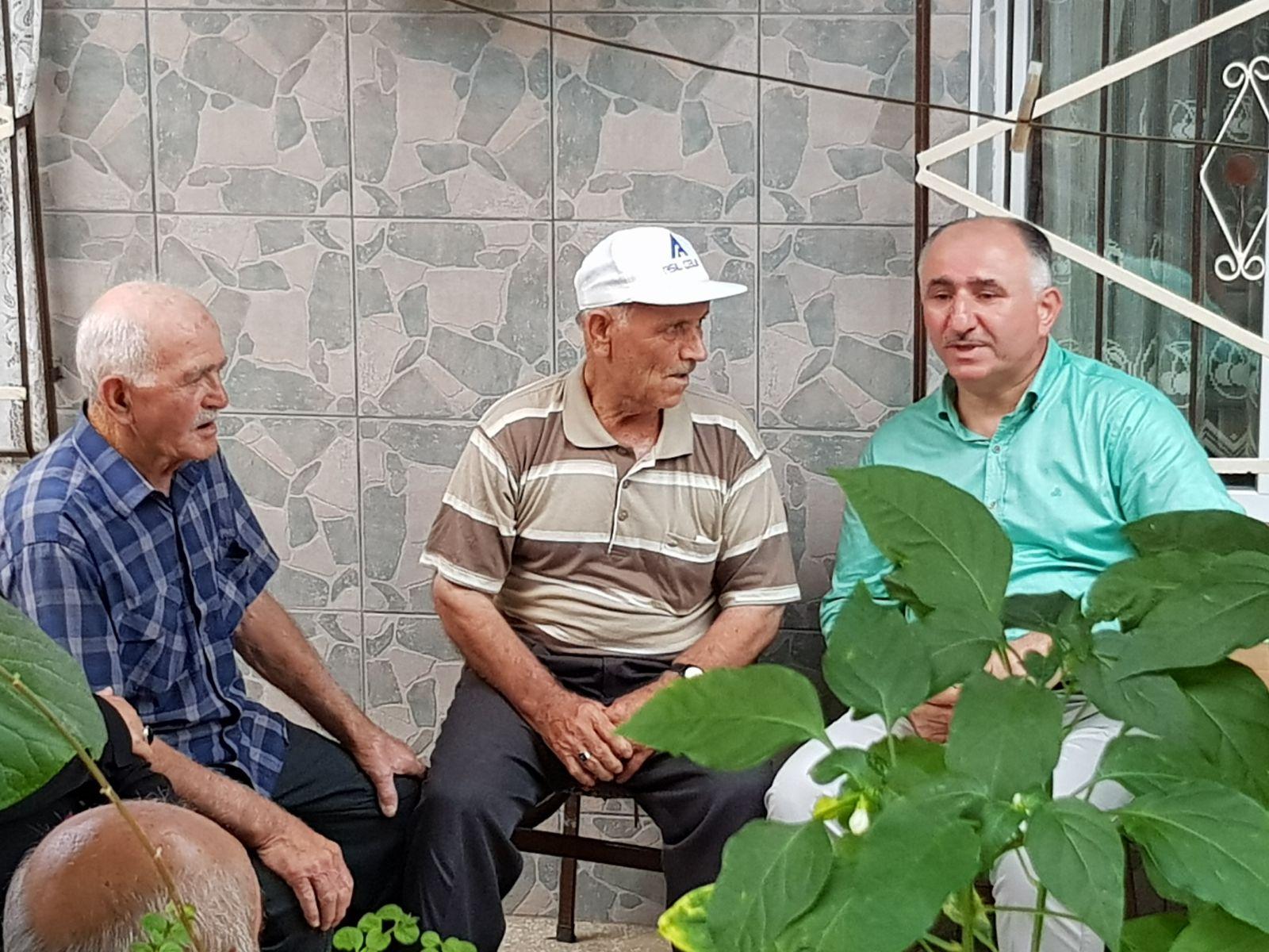 BAŞKAN ÇAĞLAYAN EV ZİYARETLERİNİ SÜRDÜRÜYOR 