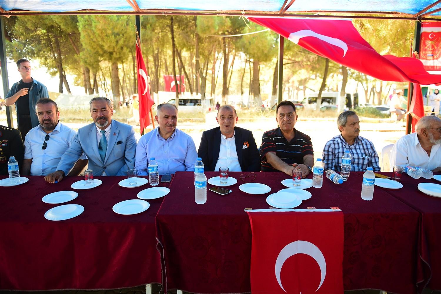 BAŞKAN ÇAĞLAYAN MUHARİP GAZİLER DERNEĞİ'NİN AİLE PİKNİĞİNE KATILDI 