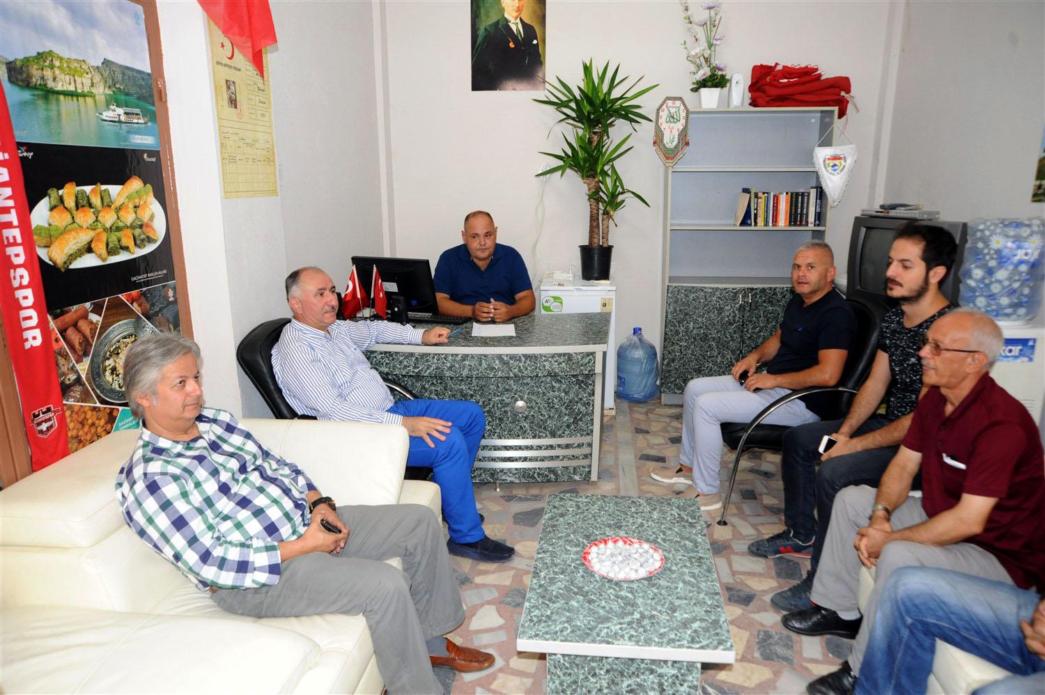 BAŞKAN ÇAĞLAYAN GAZİANTEPLİLER DERNEĞİ'Nİ ZİYARET ETTİ 