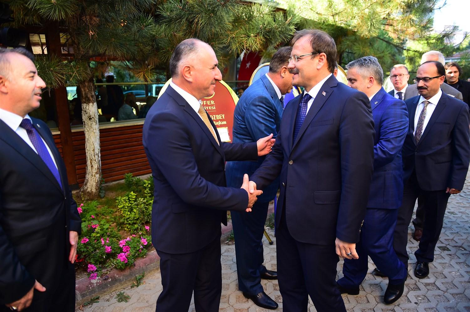 BAŞKAN ÇAĞLAYAN BALGÖÇ GENEL MERKEZ BAYRAMLAŞMA PROGRAMINA KATILDI 