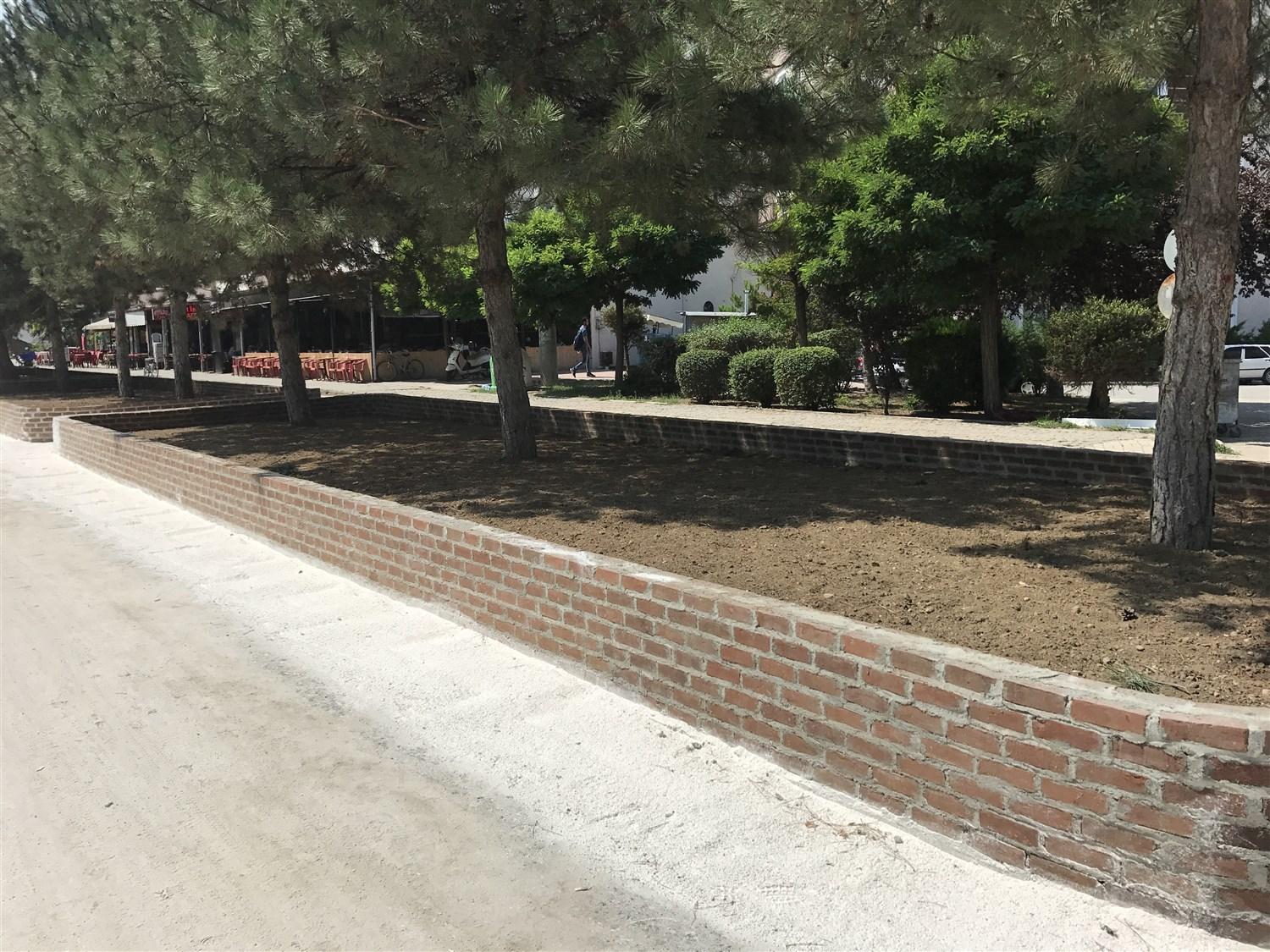 YÜRÜYÜŞ YOLUNDA ÇALIŞMALAR SON AŞAMAYA GELDİ 