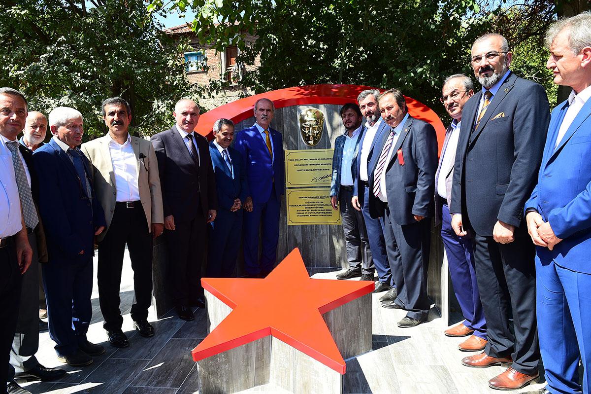 GEDELEK ŞEHİTLİĞİ YENİ DÜZENLEMENİN ARDINDAN AÇILDI 