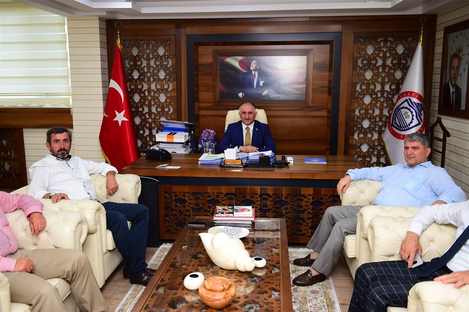 MİLLETVEKİLLERİ CEMALLETİN KANİ TORUN VE İSMAİL AYDIN'DAN ZİYARET 