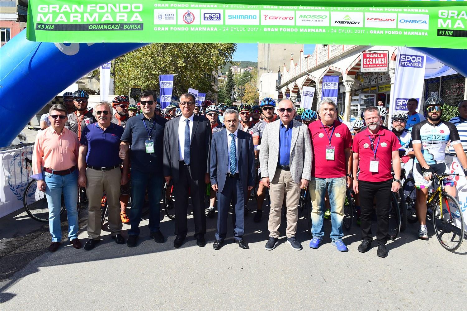 DEV YARIŞ GRAN FONDO MARMARA STARTI VERİLDİ 