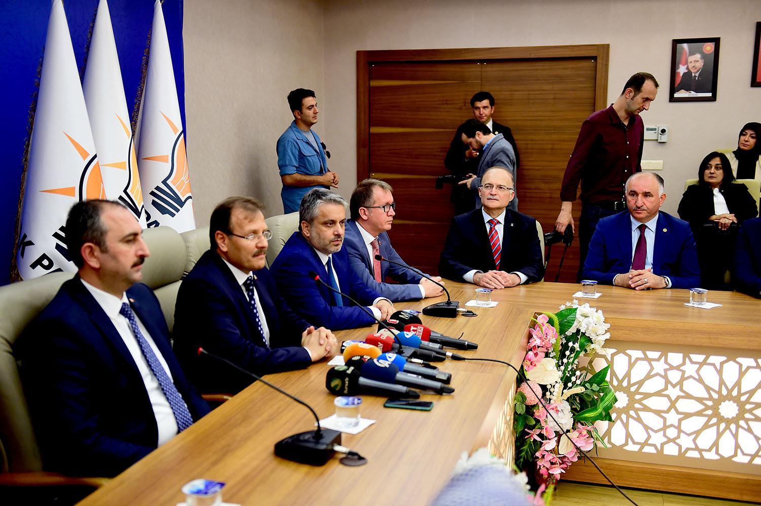 BAŞKAN ÇAĞLAYAN ADALET BAKANI GÜL’ÜN BURSA PROGRAMINA KATILDI 