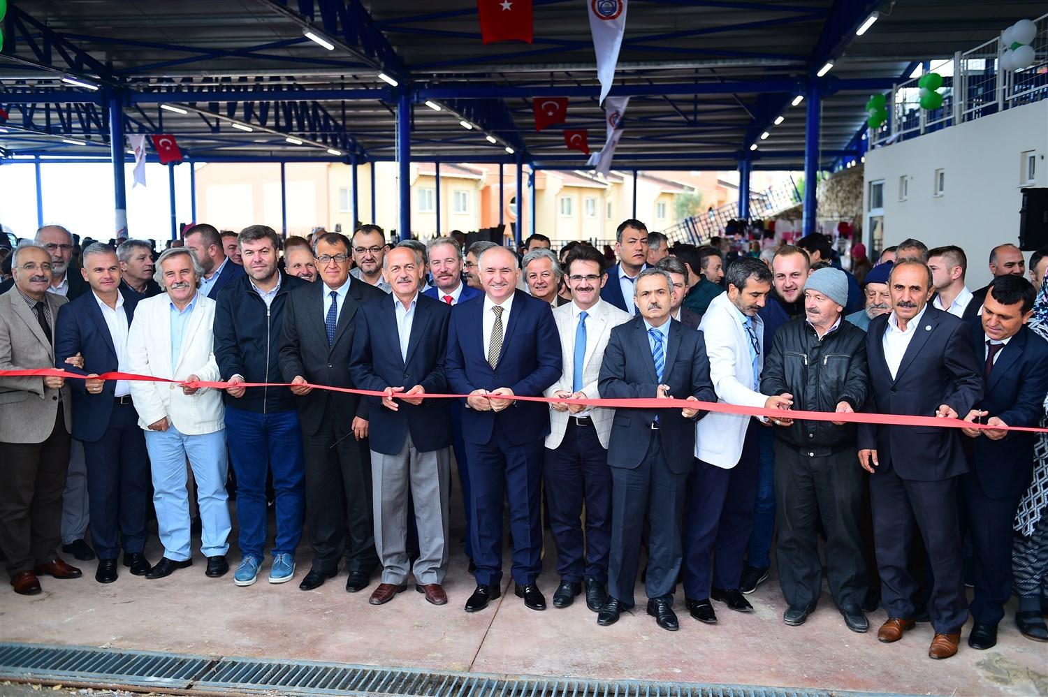 TOKİ PAZARYERİ VE SOSYAL TESİSLERİN AÇILIŞI YAPILDI 