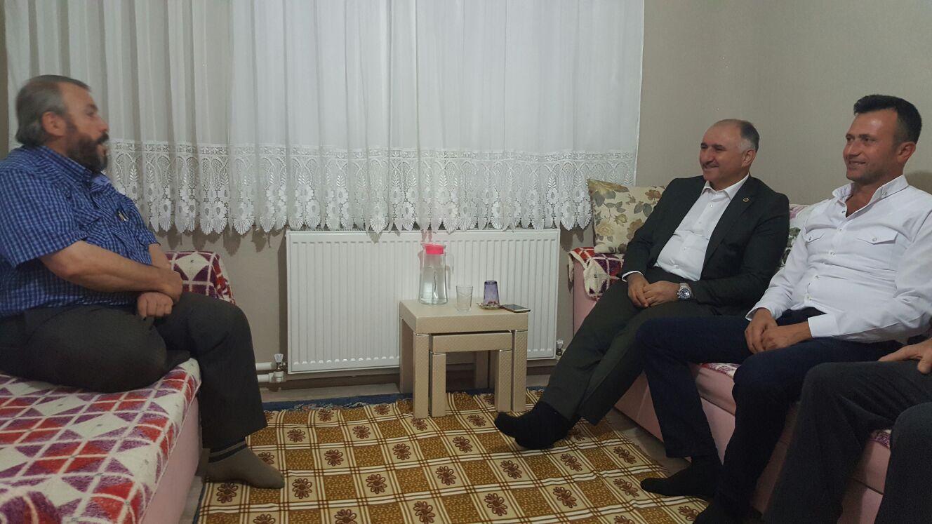 BAŞKAN ÇAĞLAYAN YENİKÖY'DE AKOĞLU AİLESİNİN MİSAFİRİ OLDU 