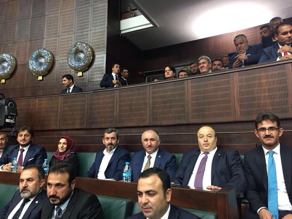 BAŞKAN ÇAĞLAYAN AK PARTİ GRUP TOPLANTISINDA 