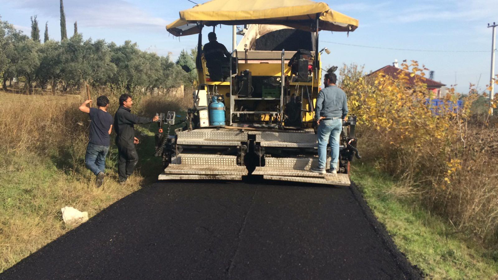 TORSU VE YENİKÖY ALTI BÖLGESİNDE SICAK ASFALT ÇALIŞMALARI YAPILDI 