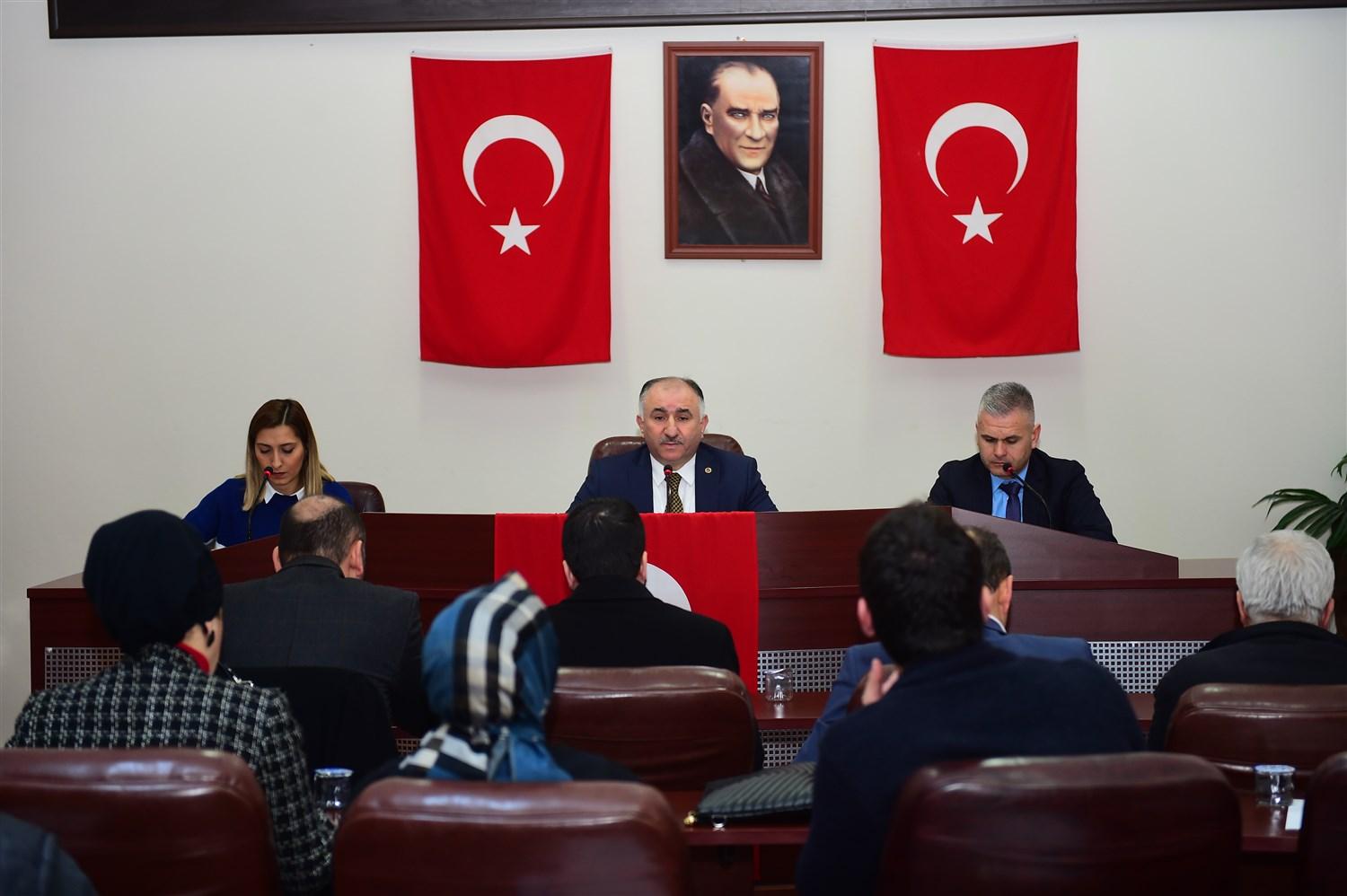 OCAK AYI EK MECLİS TOPLANTISI GERÇEKLEŞTİRİLDİ 