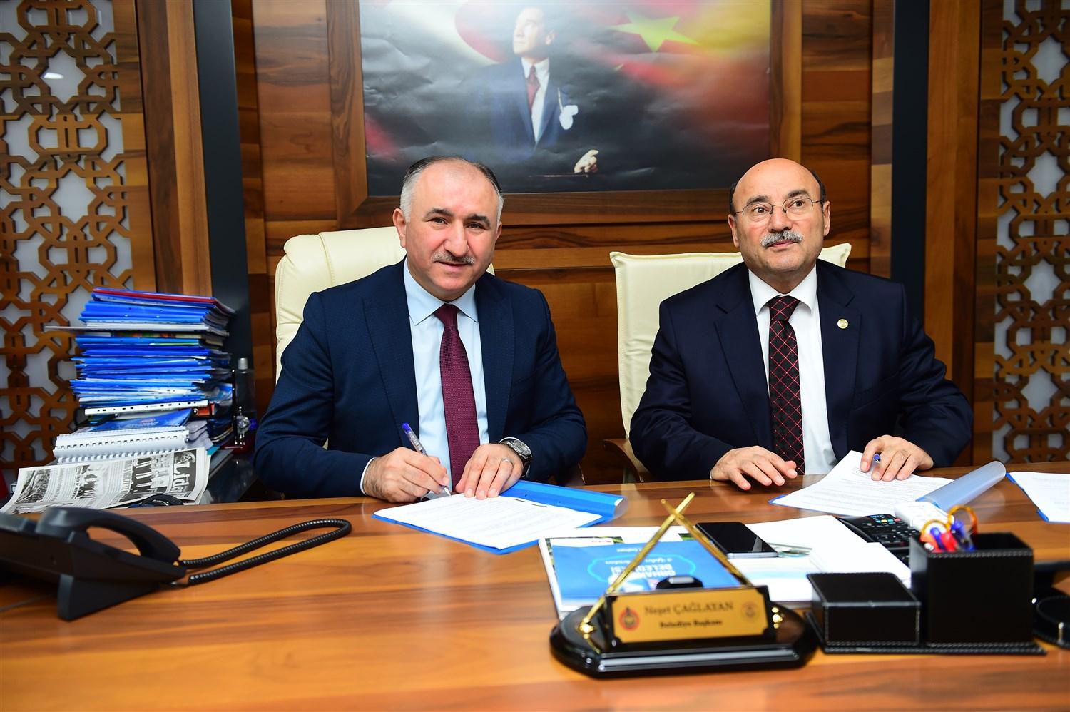 BELEDİYE SOSYAL DENGE SÖZLEŞMESİ İMZALANDI 