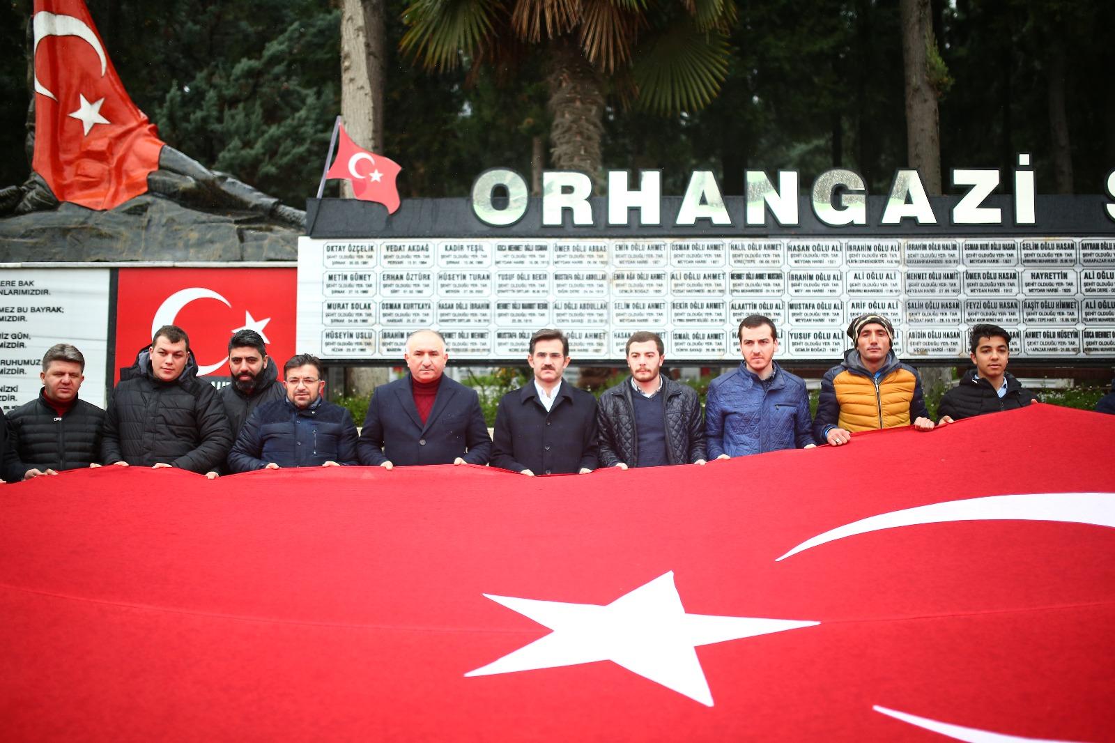 ŞEHİT BİNBAŞI ŞEHADETİNİN YILDÖNÜMÜNDE DUALARLA ANILDI 