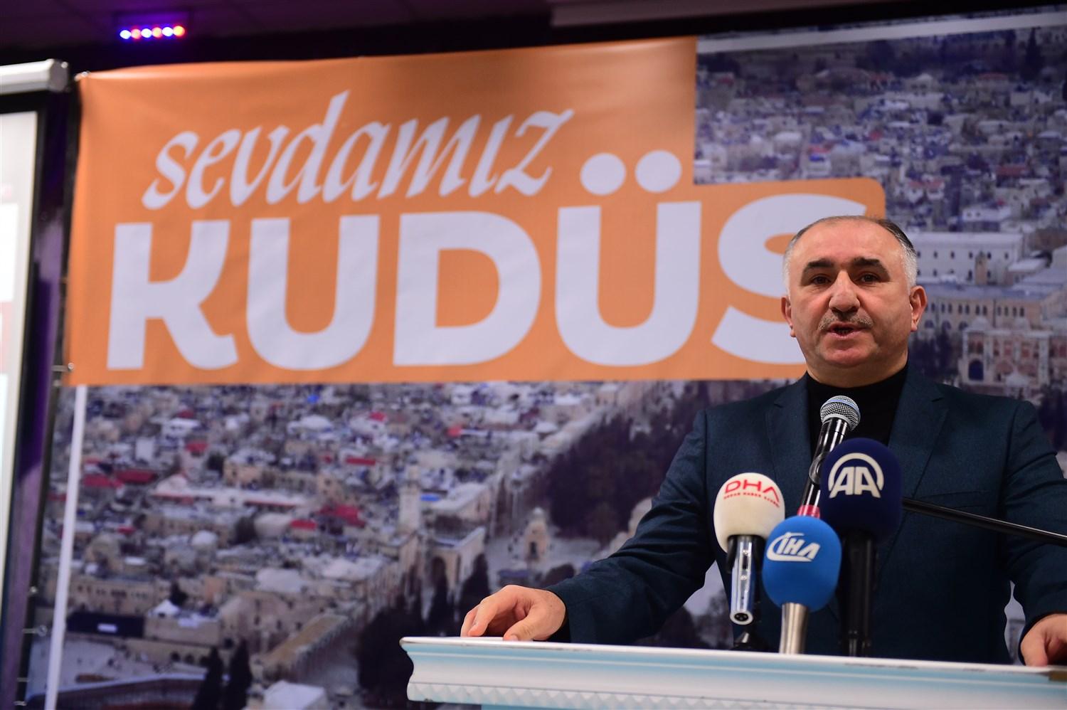 ORHANGAZİ BELEDİYESİ VE IHH'DAN SEVDAMIZ KUDÜS KONFERANSI 