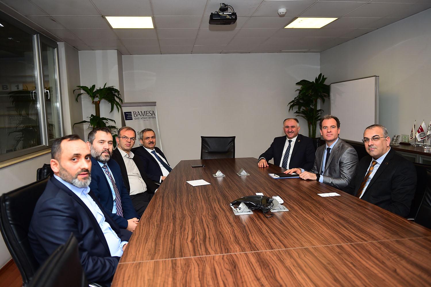 ÜNİVERSİTE DERNEĞİ ZİYARETLERİNİ BAMESA İLE SÜRDÜRDÜ 