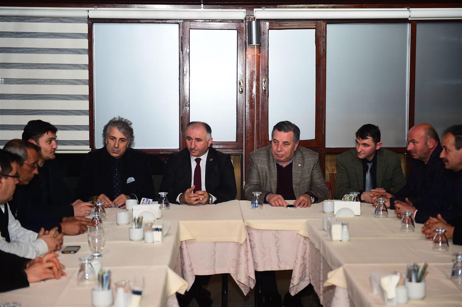 BAŞKAN ÇAĞLAYAN KULÜPLER BİRLİĞİ TOPLANTISINA KATILDI 